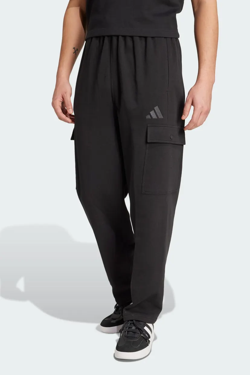 Мужские черные спортивные брюки ALL SZN French Terry Loose Cargo