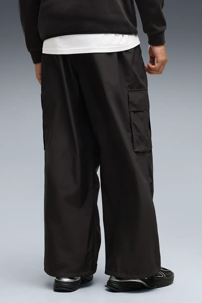 Мужские черные спортивные брюки Essentials Extreme Oversized Cargo Pants Men 3