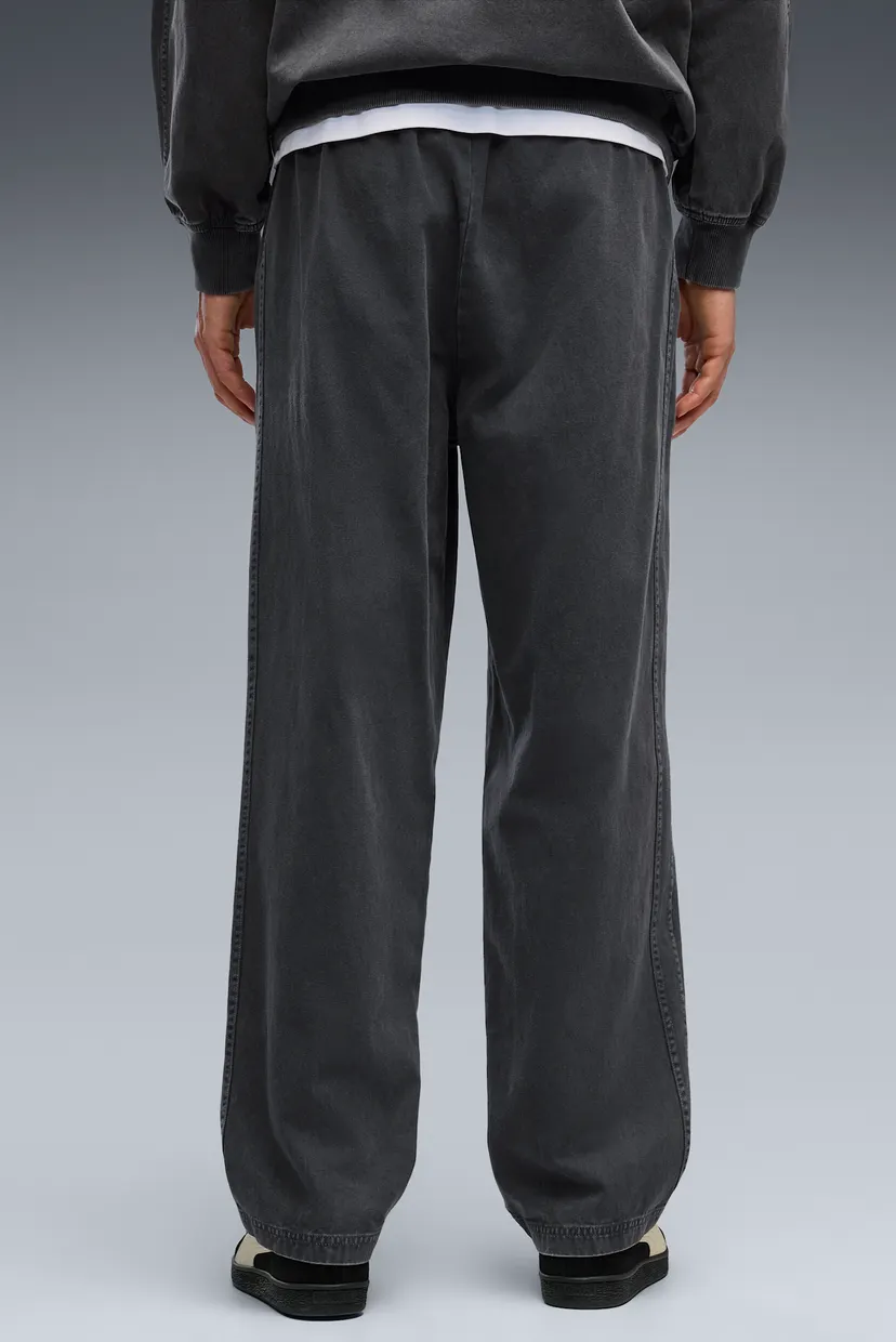Чорны спортивны штани FUTURE.PUMA.ARCHIVE Relaxed Washed Twill Track Pants Unisex (унісекс) 3