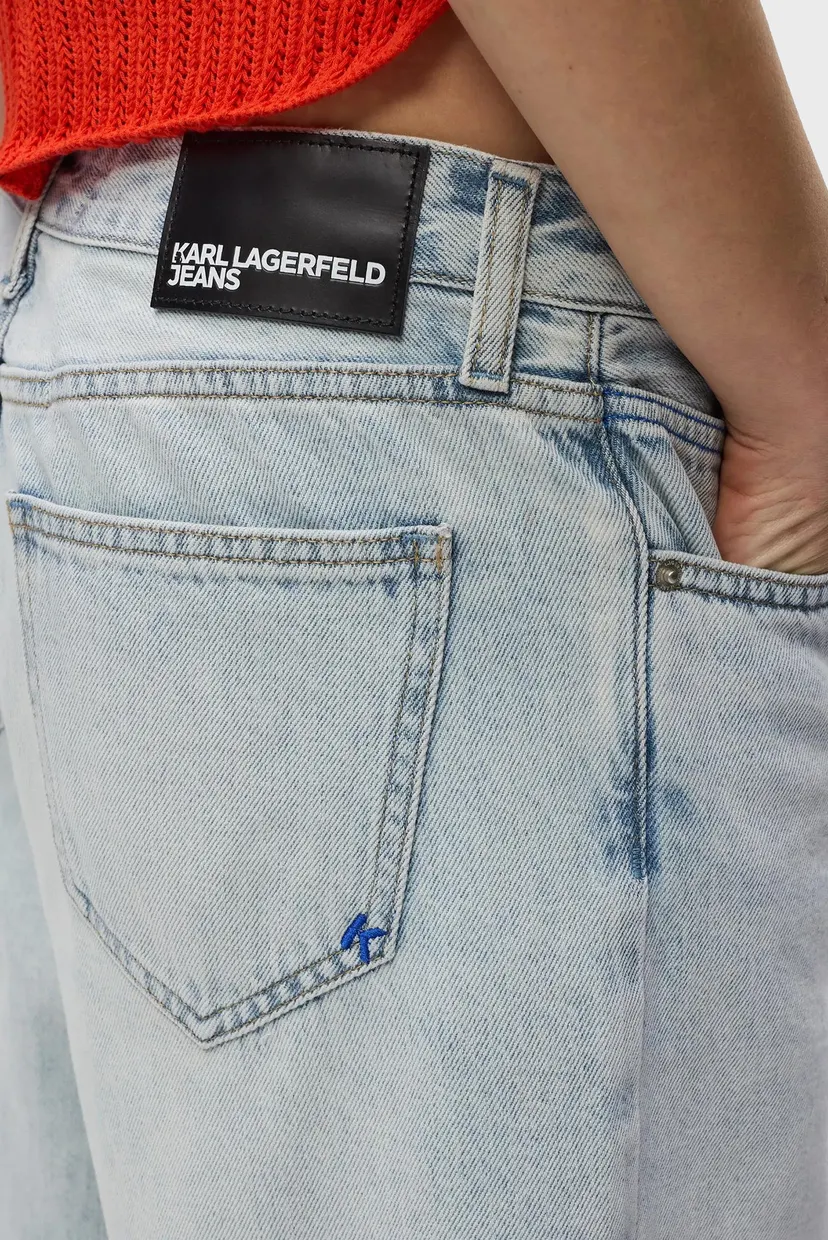 Жіночі блакитні джинсові шорти RELAXED 4