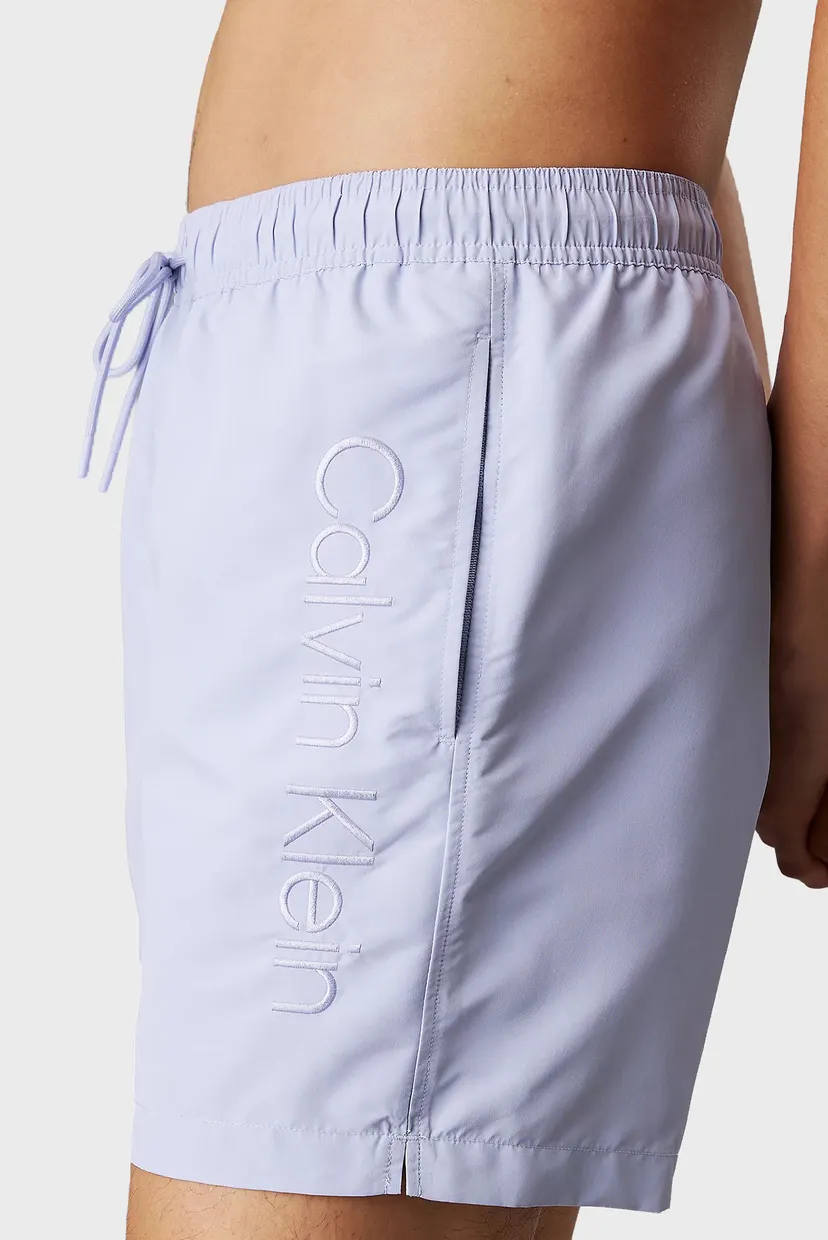 Мужские сиреневые плавательные шорты MEDIUM DRAWSTRING 4