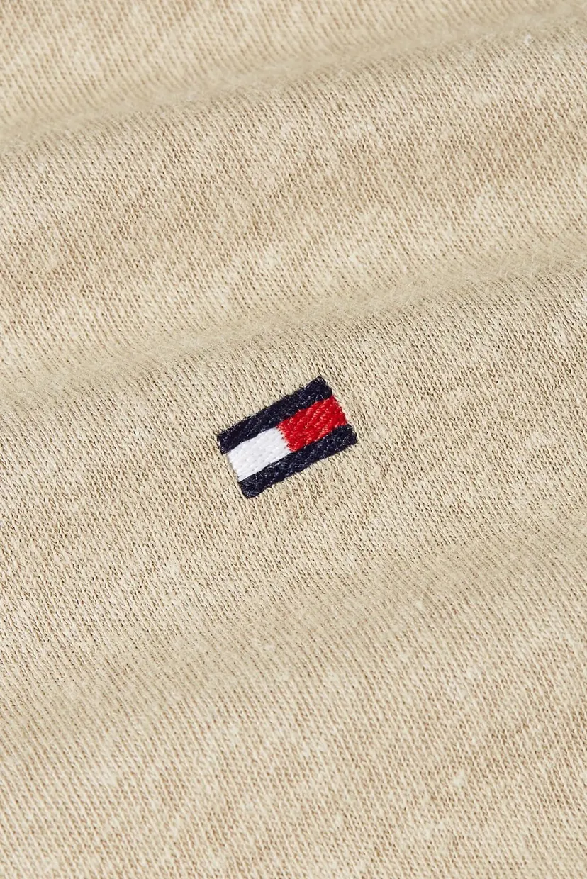 Чоловіча бежева лляна футболка COTTON LINEN 5
