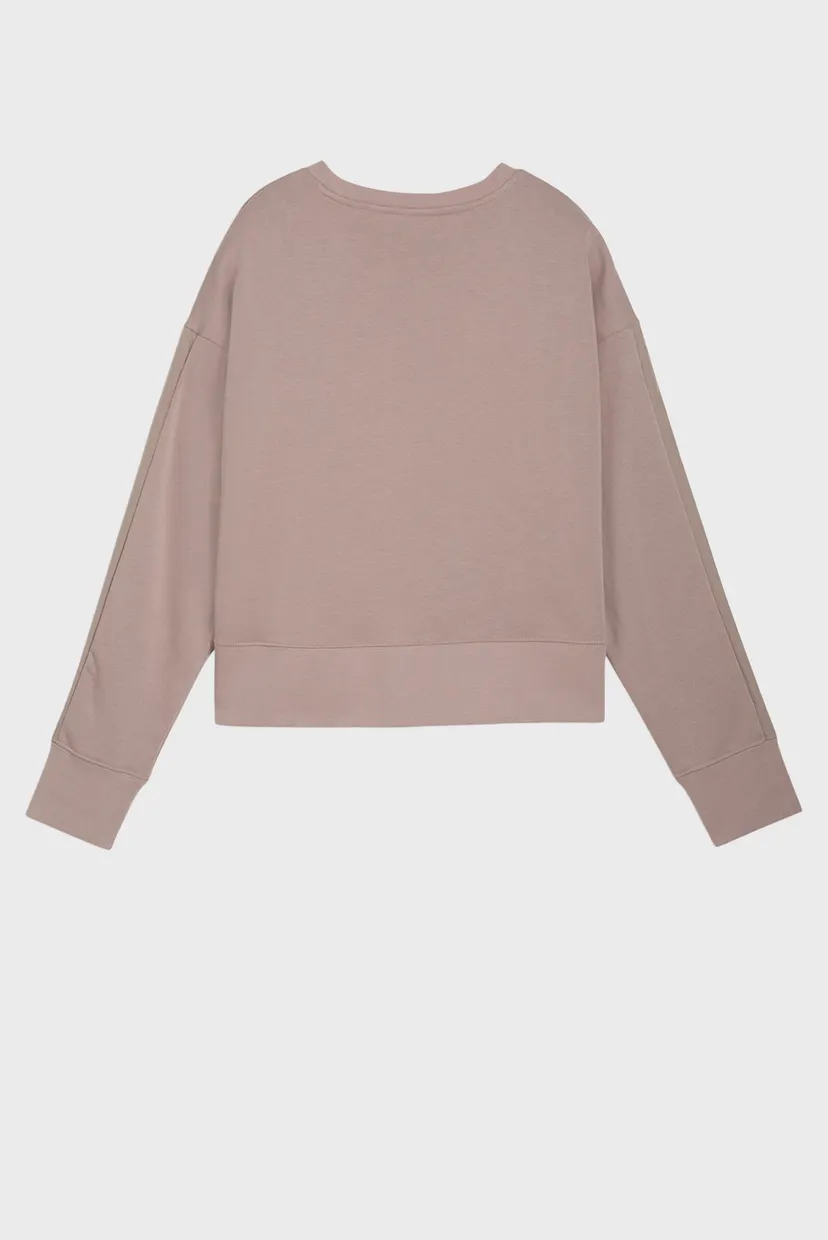 Жіночий пудровий світшот HER Relaxed Crew Neck Sweatshirt Women 5