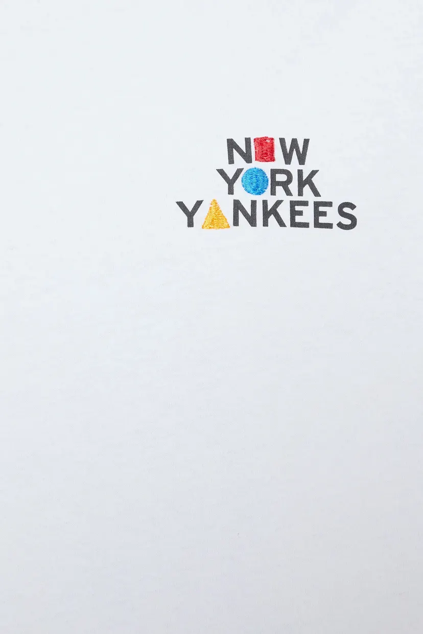 Біла футболка NEW YORK YANKEES PRIMARY PURPO (унісекс) 3