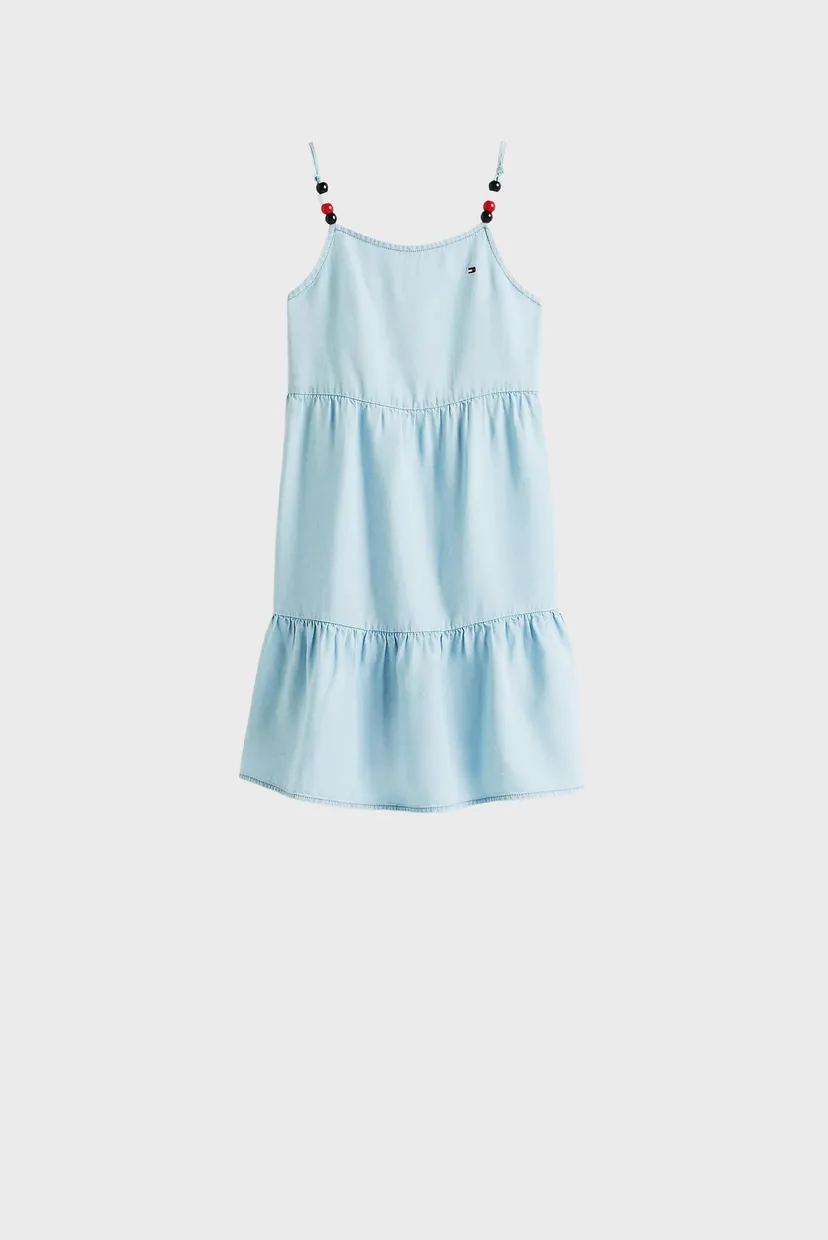 Дитяча блакитна сукня TENCEL 5