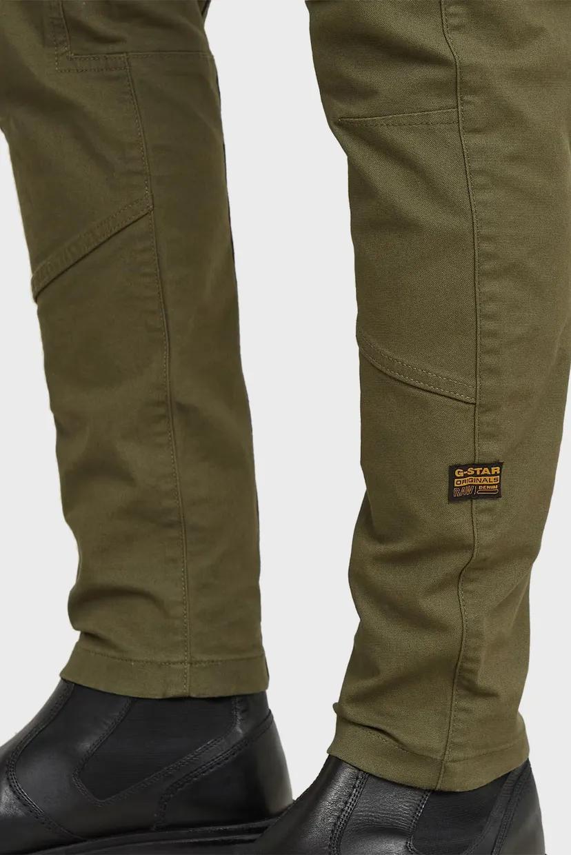Чоловічі оливкові карго 3D Skinny Cargo 2.0 4