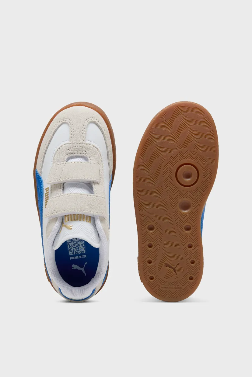 Детские белые сникерсы PUMA Club II Era Sneakers Kids 4