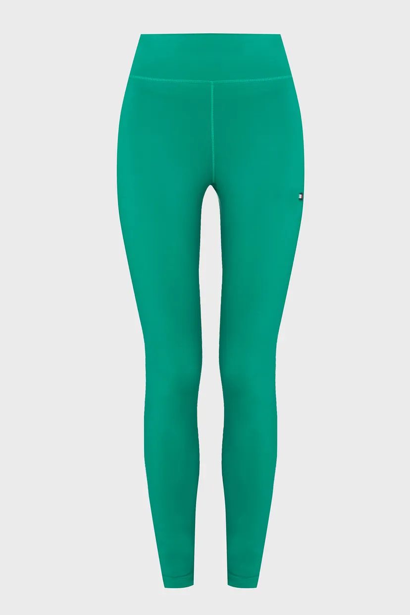 Жіночі зелені легінси ESSENTIALS RW FLAG LEGGING 7/8 5