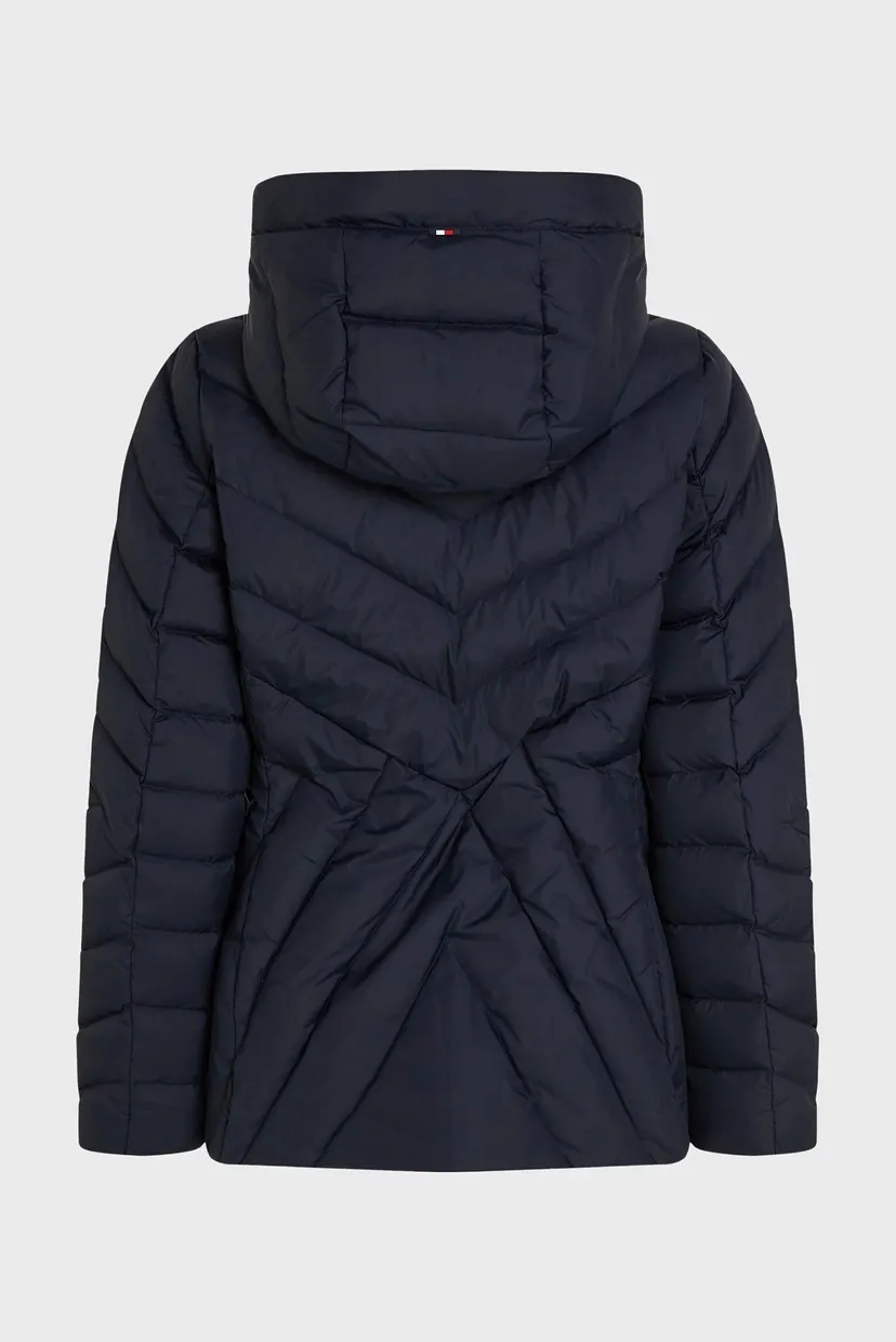 Жіночий темно-синій пуховик CHEVRON MW DOWN JACKET 5