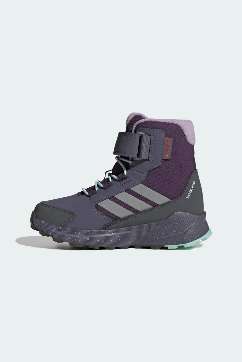 Детские фиолетовые хайтопы Terrex Trailmaker 2 High CLIMAWARM+ Kids 6