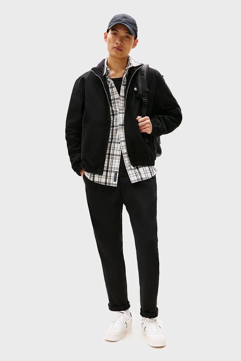 Чоловічі чорні брюки TJM ISAAC TWILL CASUAL 3