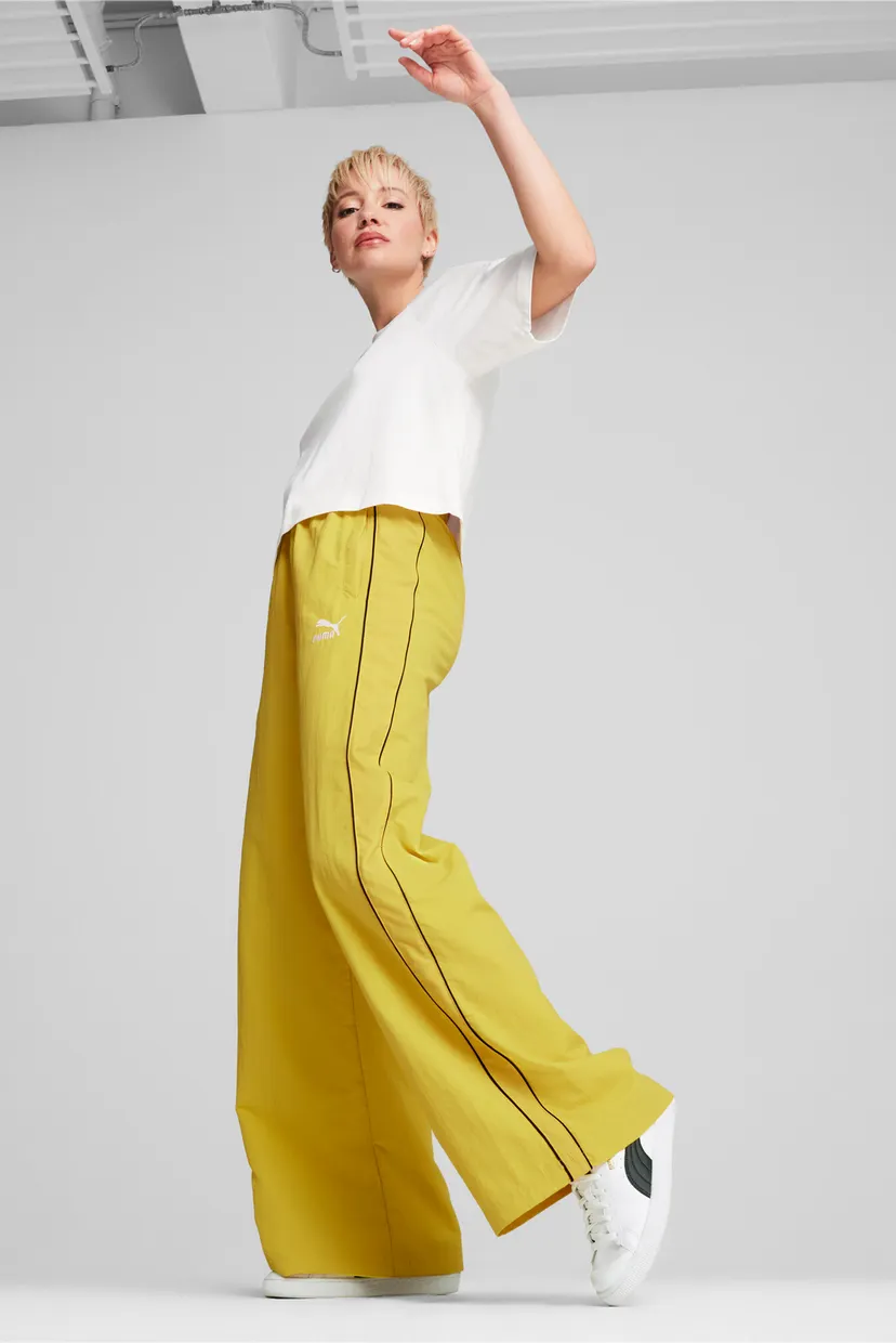 Жіночі жовті спортивні штани PLAY LOUD T7 Track Pants Women PUMA