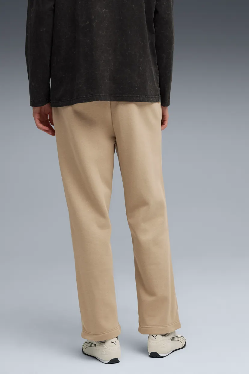 Чоловічі бежеві спортивні штани PUMA Class Relaxed Pintuck Sweatpants Men 3