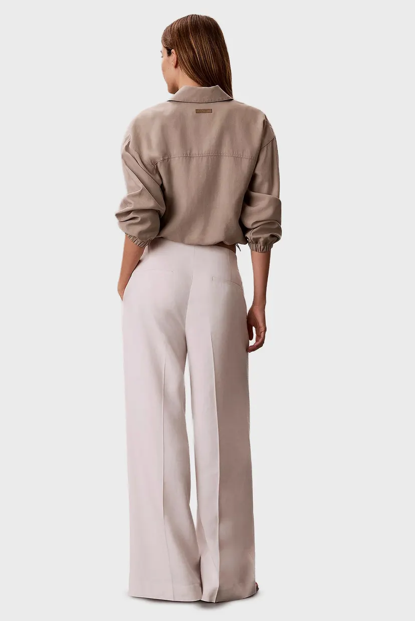Женские белые брюки DRESSY 4