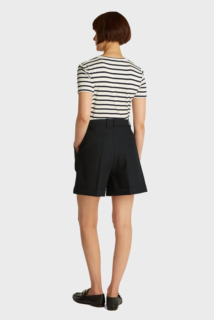 Жіночі чорні шорти PLEATED 3