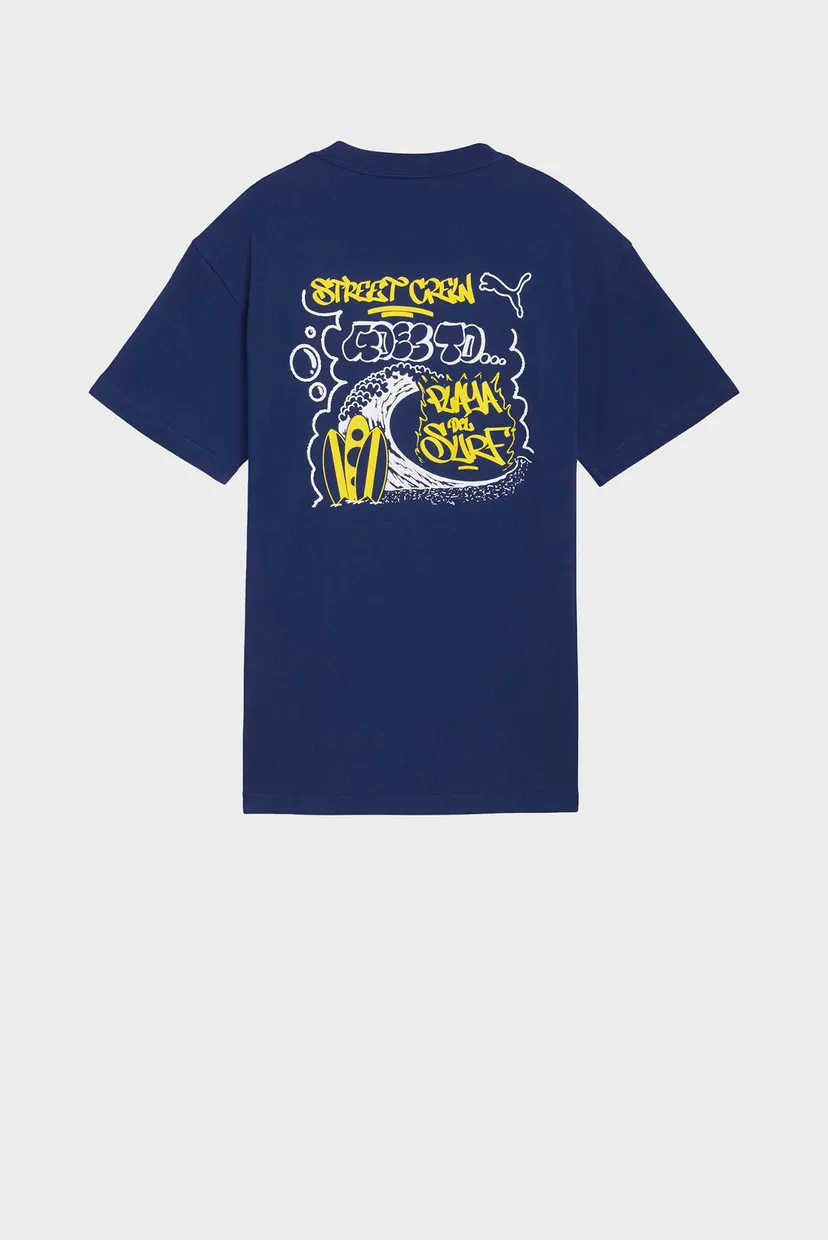 Дитяча темно-синя футболка MID 90s Relaxed Back Graphic Tee Youth 5