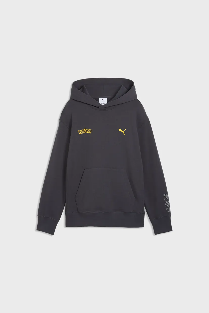 Дитяче чорне худі PUMA x POKEMON Relaxed Graphic Hoodie Youth 4