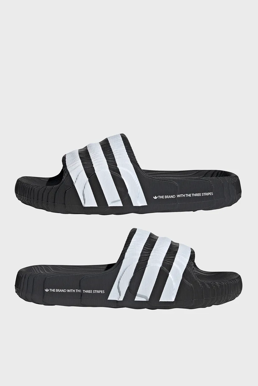 Мужские черные слайдеры Adilette 22 7