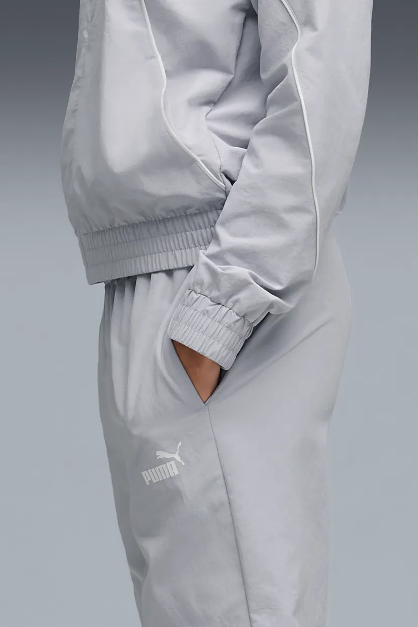 Женский серый спортивный костюм (кофта, брюки) Woven Tracksuit Women 3