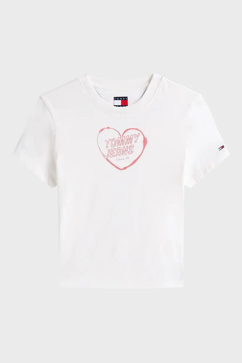 Жіноча біла футболка HEART 5