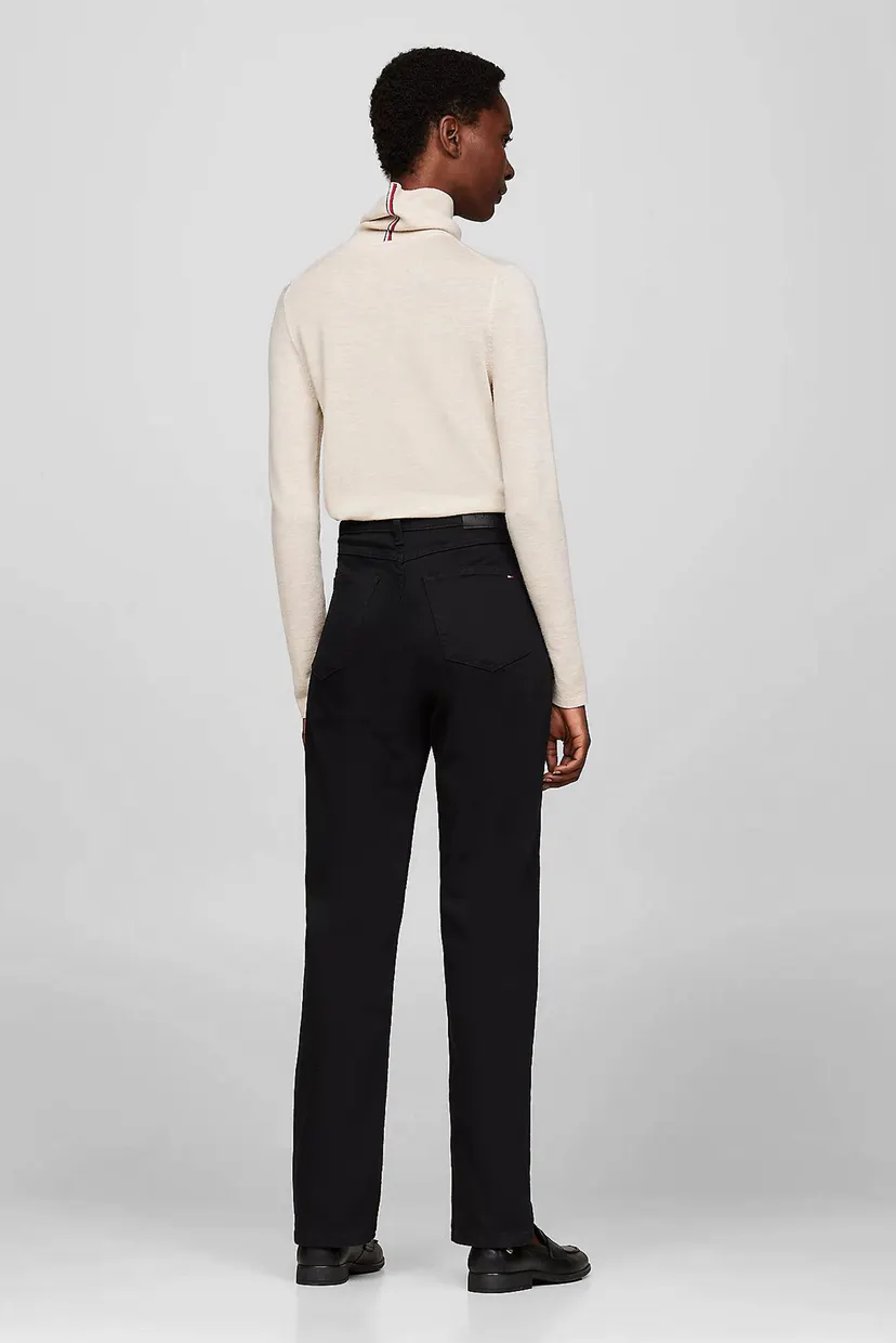 Жіночі чорні джинси CLASSIC STRAIGHT RW STAY BLACK 3