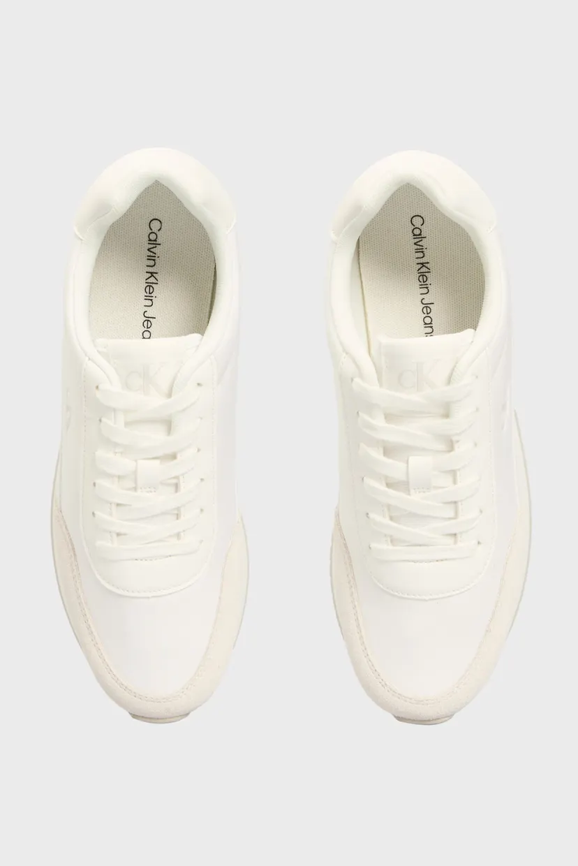 Жіночі білі кросівки RETRO RUNNER LOW LACEUP CANVAS 4