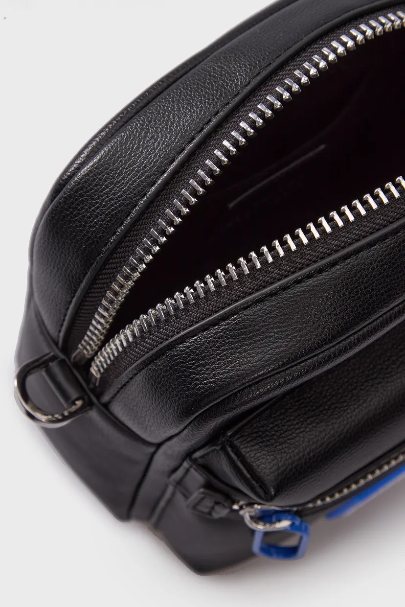 Чоловіча чорна сумка BOX LOGO CROSSBODY NS 6