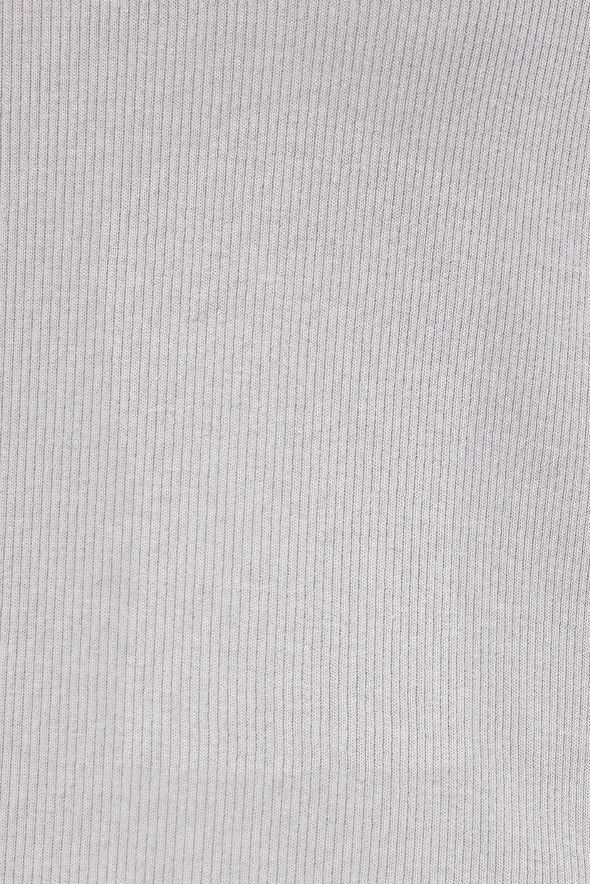 Жіночий сірий топ A- WOVEN LABEL 3