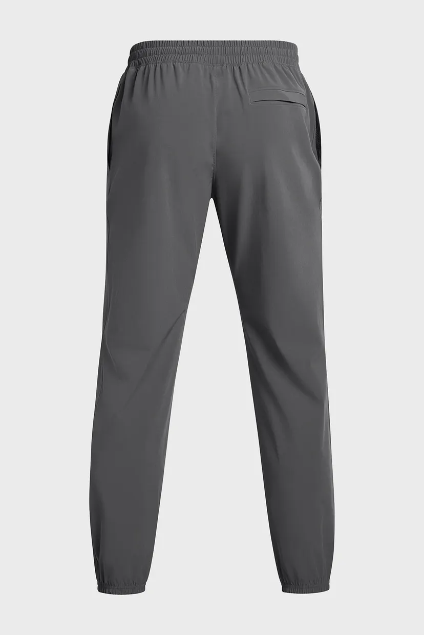 Чоловічі сірі спортивні штани UA Vibe Woven Jogger сірі 6