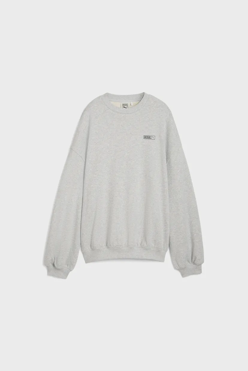 Женский серый свитшот PUMA x ROSÉ Oversized Crew Women 6