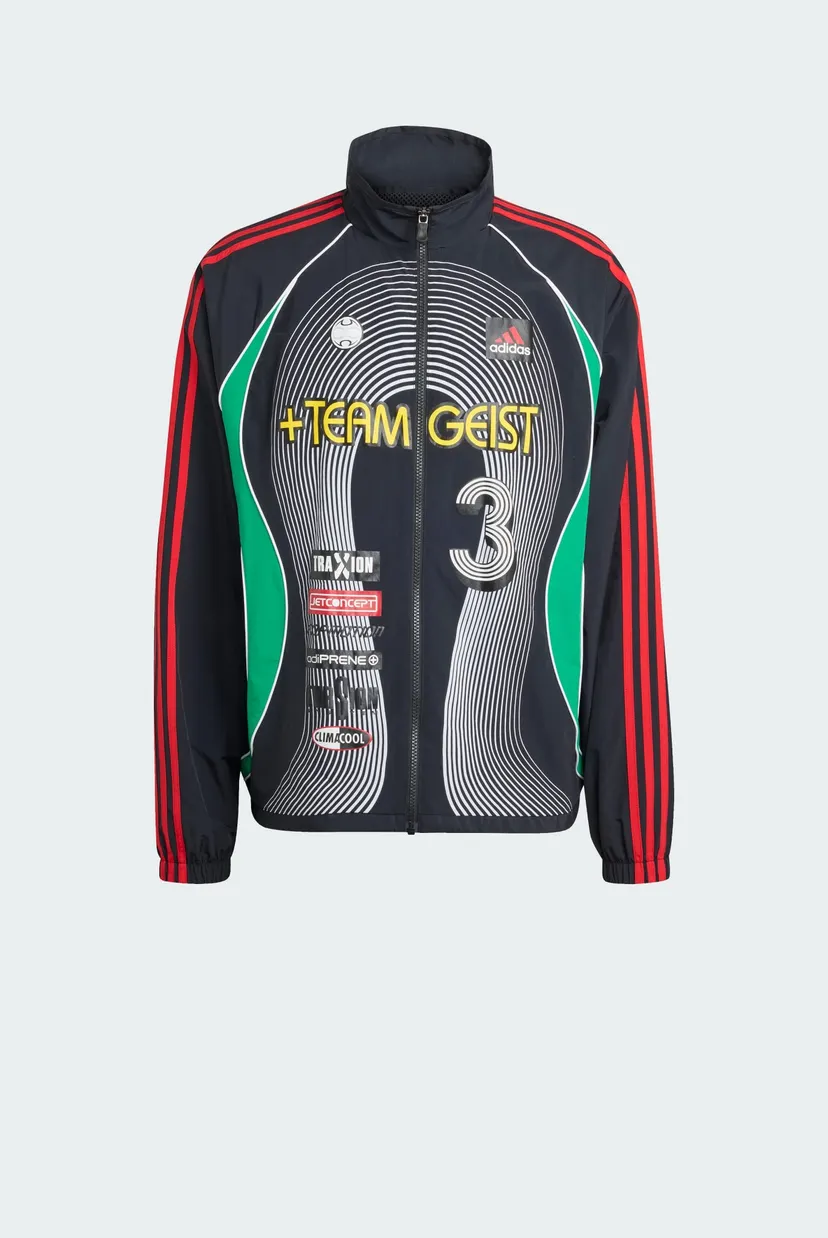 Чоловіча чорна спортивна кофта TEAMGEIST MOTO 6