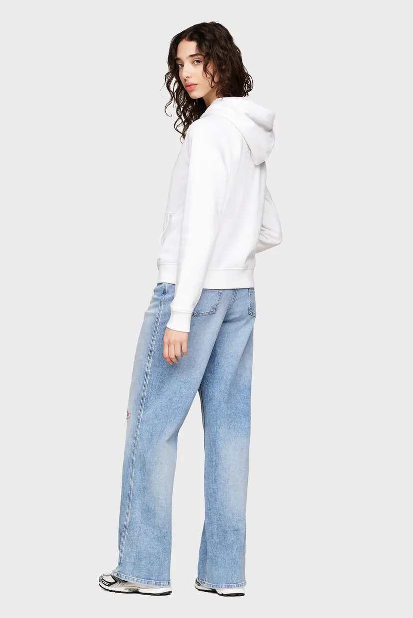 Жіноче біле худі TJW REG LINEAR HOODIE 3