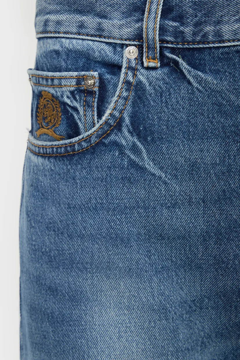 Женские синие джинсы THC CC GI INDIGO DENIM PANT 3