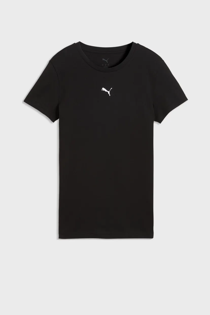 Жіноча чорна футболка Essentials Tee Women 4