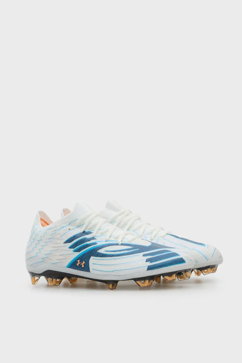 Чоловічі білі бутси UA Shadow Elite 4 Mach FG-WHT 3