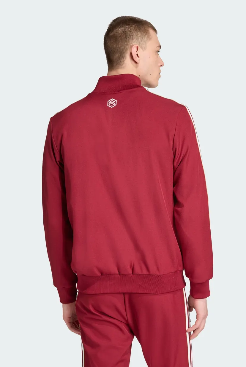 Мужская малиновая спортивная кофта Arsenal Terrace Icons adidas