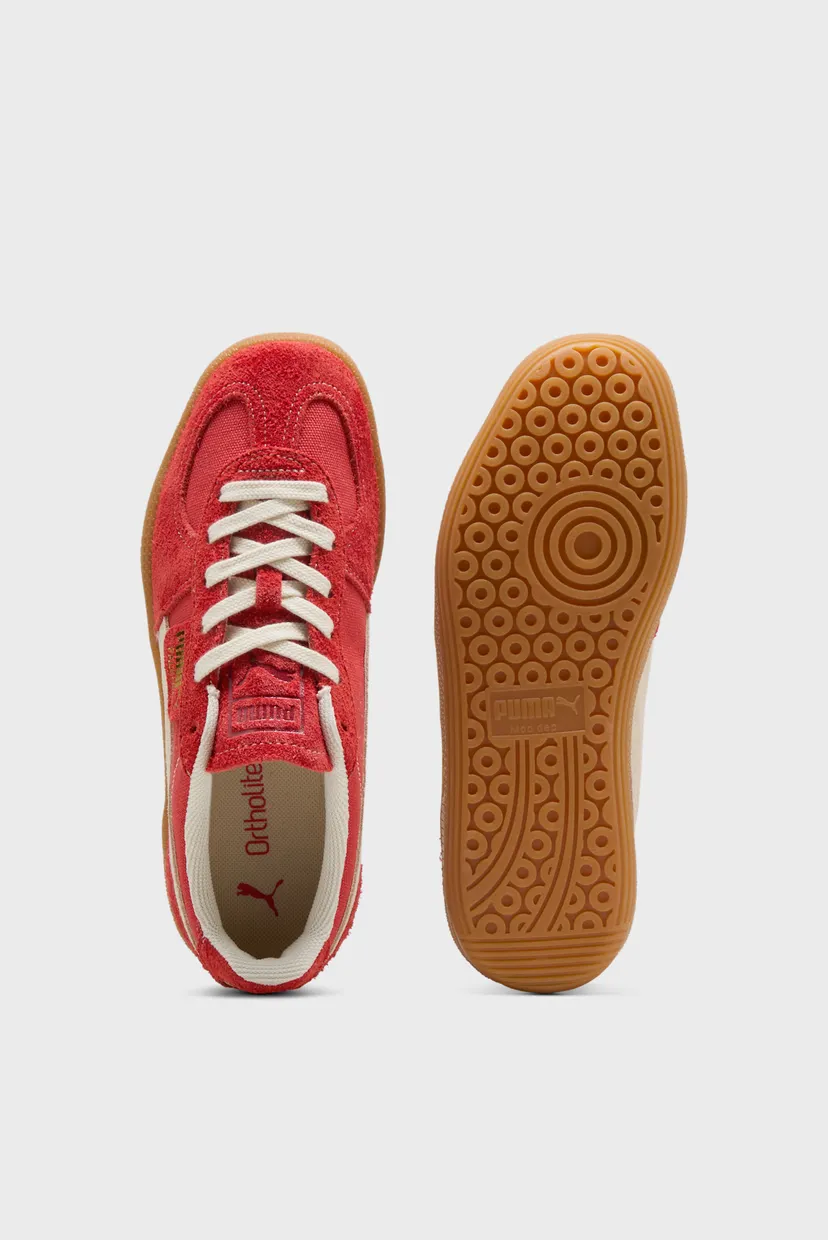 Червоні замшеві снікерси Palermo Vintage Sneakers Unisex 4