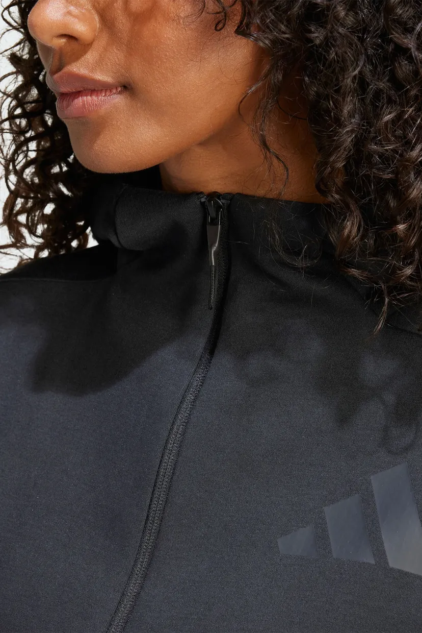 Женское черное худи adidas Z.N.E. Full-Zip 5
