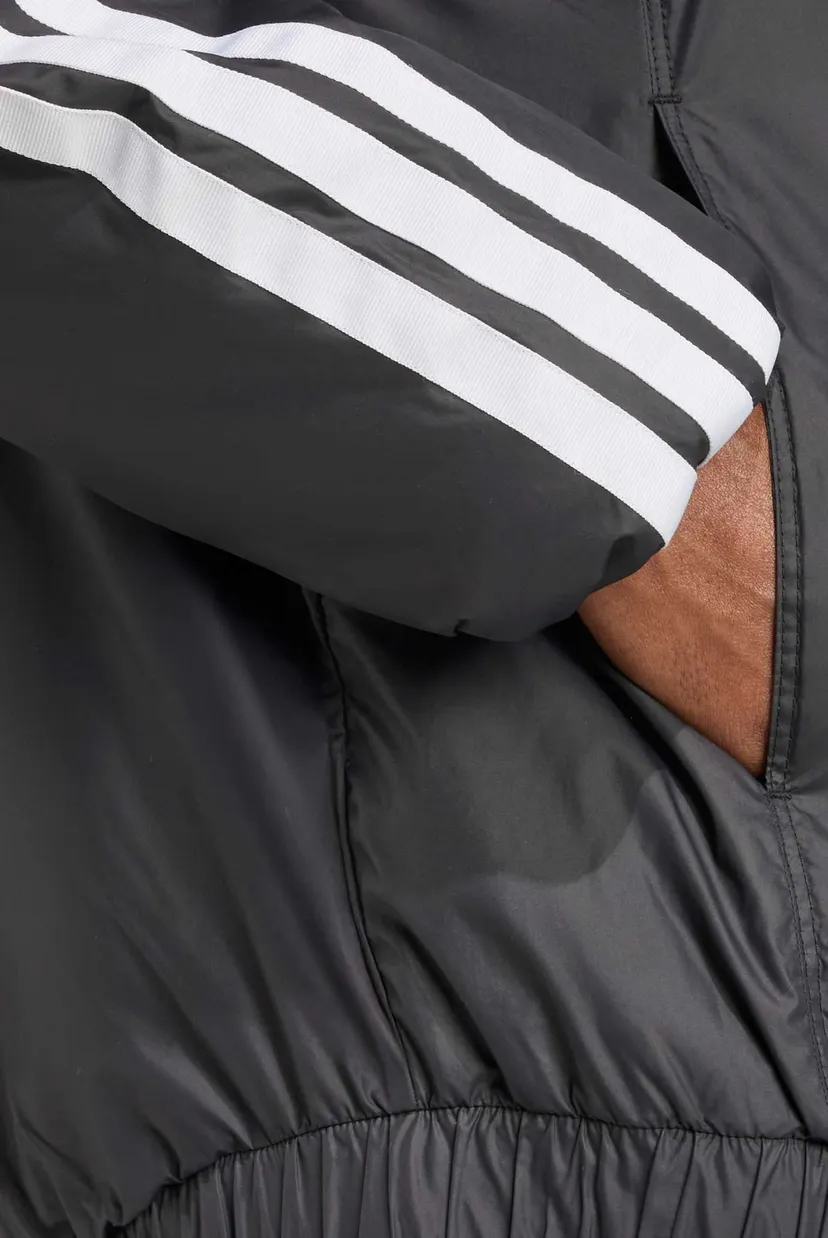 Чоловічий темно-сірий бомбер Essentials CLIMAWARM 3-Stripes Insulated 5