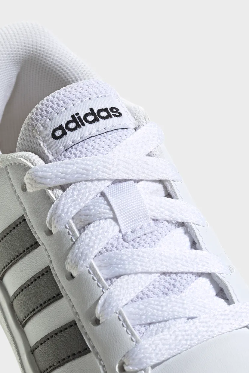 Дитячі білі снікерси Grand Court Lifestyle Tennis Lace-Up 8