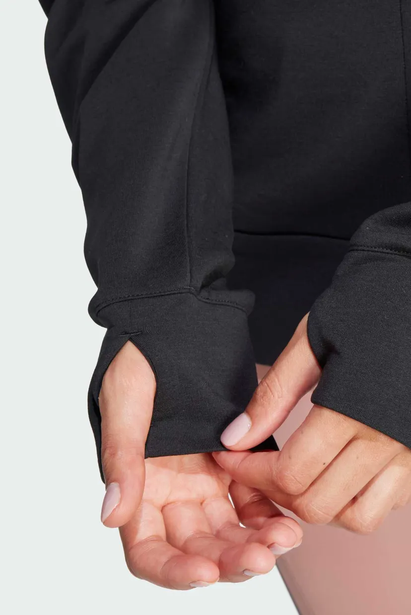 Женское черное худи Designed 4 Training Full-Zip 5