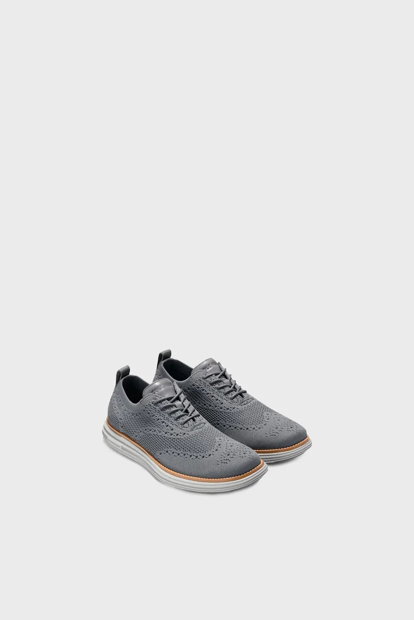 Чоловічі сірі броги ØriginalGrand Remastered Stitchlite™ Oxford 5