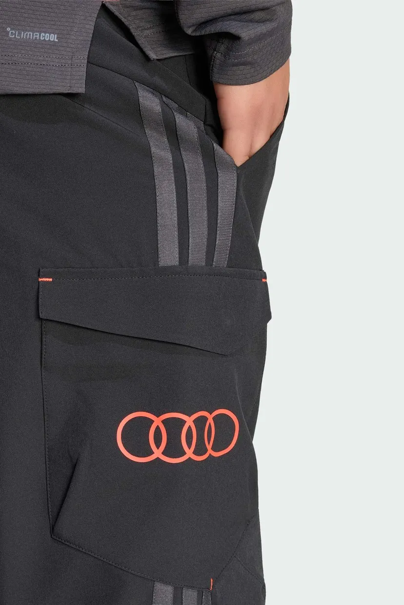 Чоловічі чорні спортивні штани Audi Formula One Team Mechanics 5