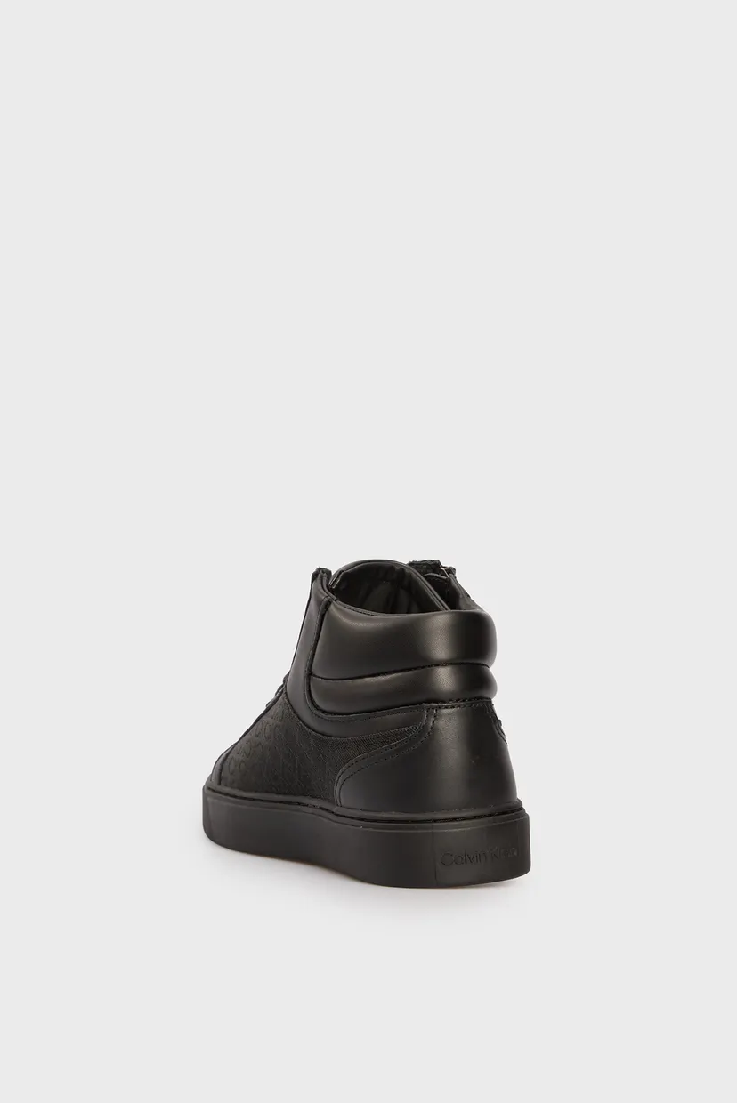 Мужские черные кеды HIGH TOP LACE UP W/ ZIP MONO 5