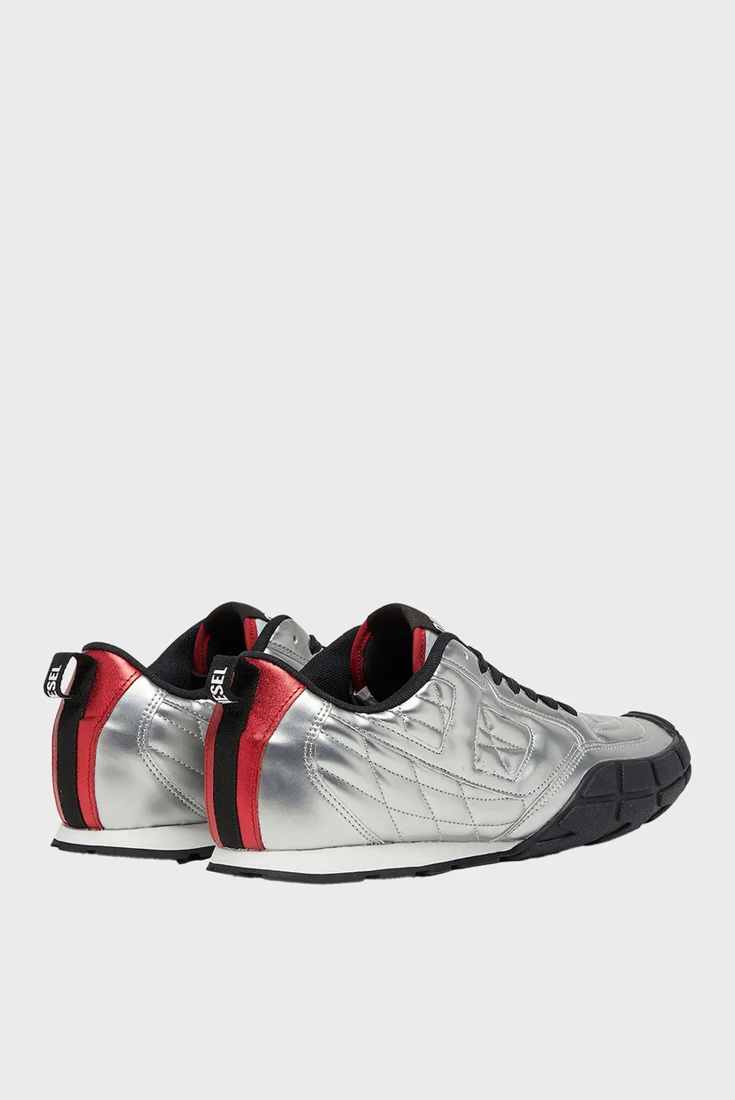 Женские серебристые кожаные кроссовки PAGODHA / S-PAGODHA LOW W SNEAKERS 5