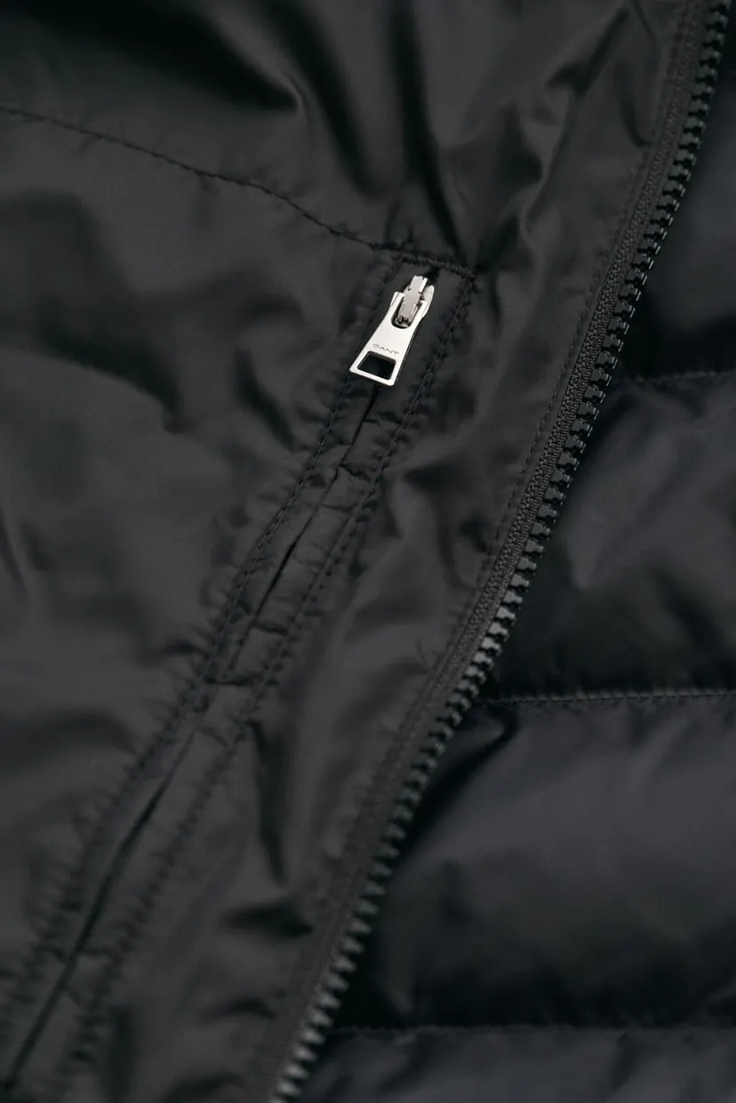 Чоловічий чорний пуховий жилет LIGHT DOWN VEST 8