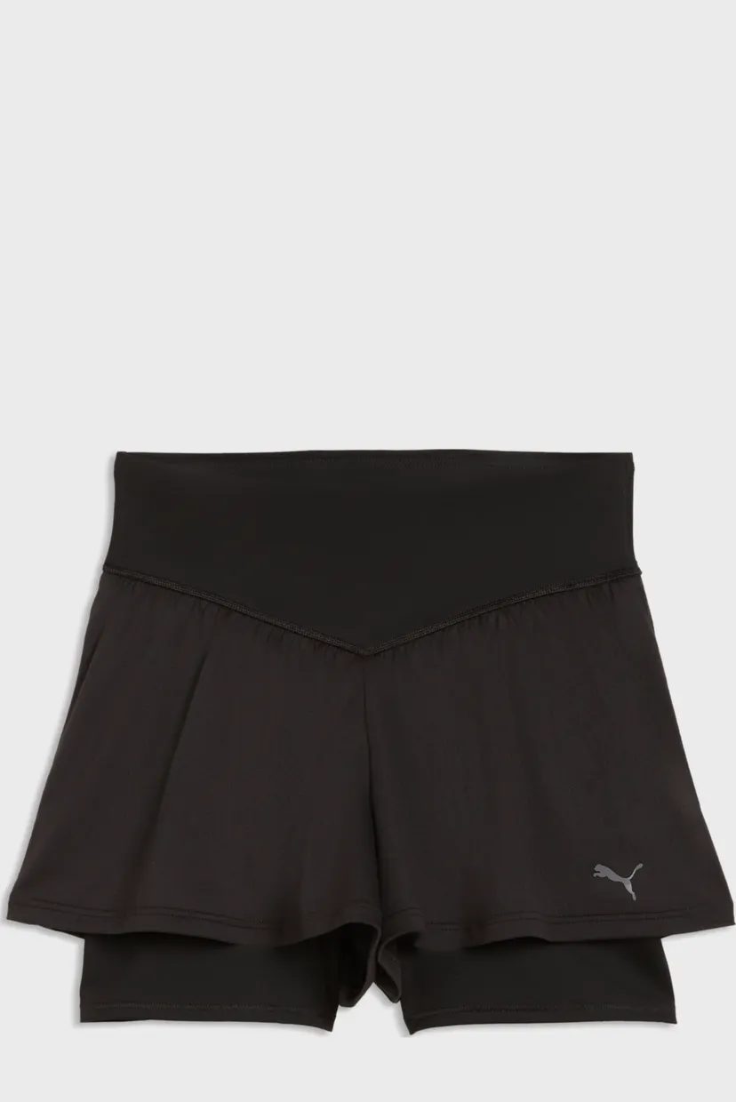 Жіночі чорні шорти 2в1 PUMA SHAPE 2-in-1 3