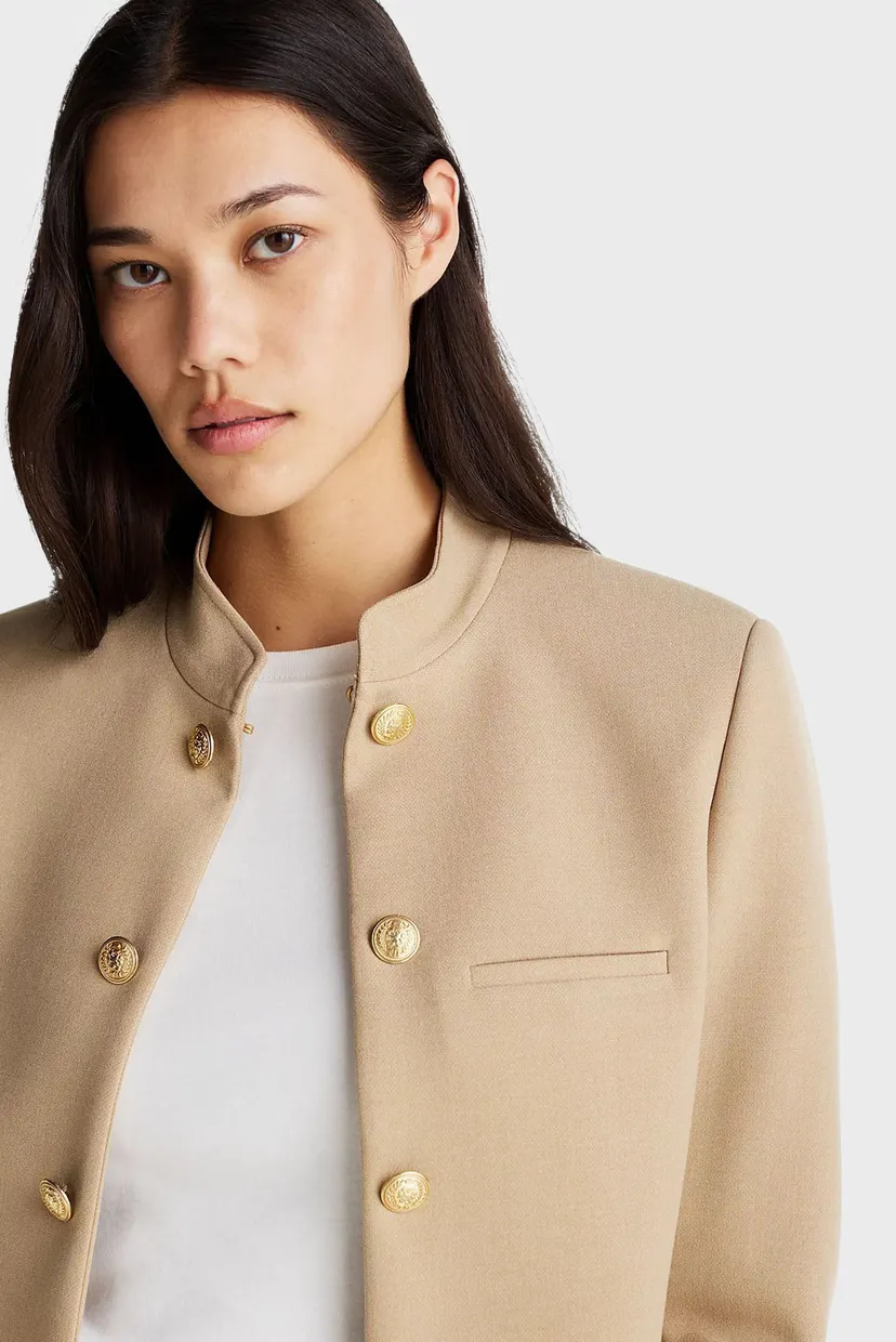 Жіночий бежевий жакет PUNTO SHORT SB BLAZER JACKET 4
