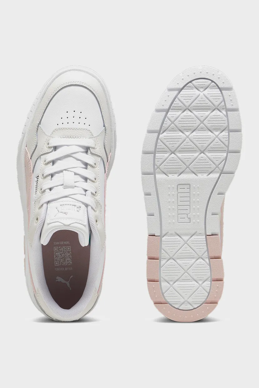 Женские белые  кожаные сникерсы
Karmen II Idol Sneakers Women 5
