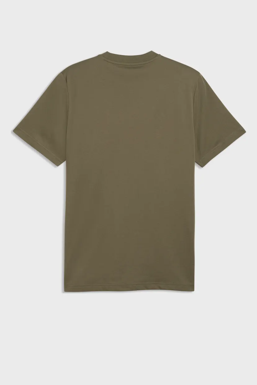Мужская оливковая футболка PUMATECH Tee Men 5